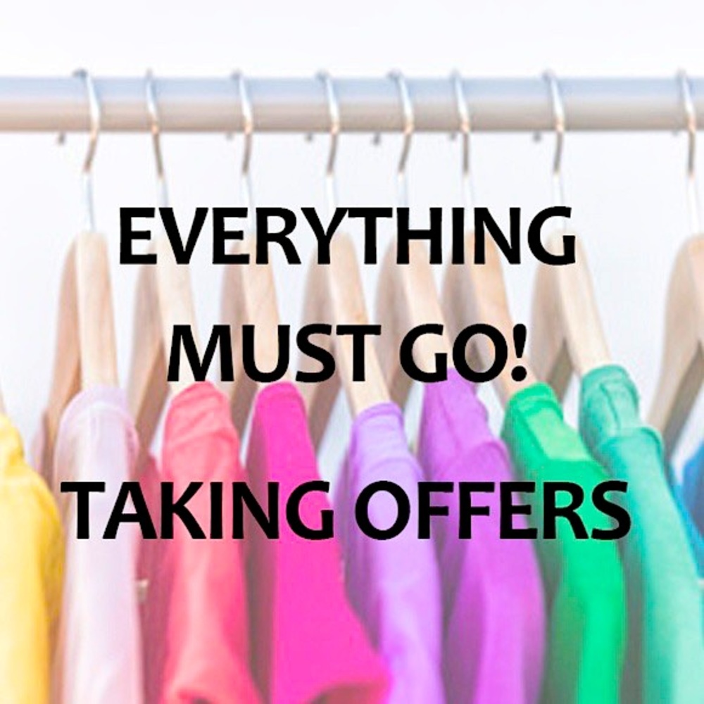 💓 EVERYTHING MUST GO 💓